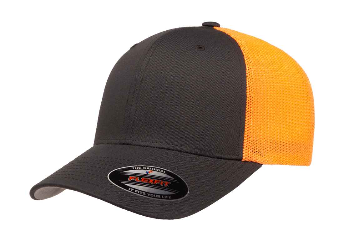 Charcoal/Neon Orange