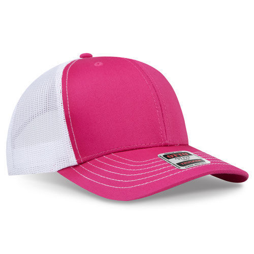 Hot Pink/White